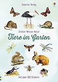 Sticker-Wissen Natur: Tiere im Garten livre