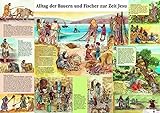 Der Alltag der Bauern und Fischer zur Zeit Jesu: Plakat livre