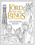 The Lord of the Rings Movie Trilogy Colouring Book livre
