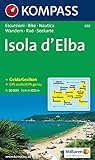 Carte touristique : Isola d' Elba livre