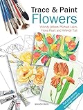 Trace & Paint Flowers livre