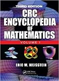 CRC Encyclopedia of Mathematics (3 volumes) livre