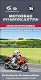 Motorrad Powerkarten Deutsche Mittelgebirge livre