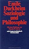 Soziologie und Philosophie (suhrkamp taschenbuch wissenschaft) livre