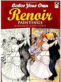 Color Your Own Renoir Paintings livre