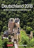 Deutschland - Kalender 2018: Wochenplaner, 53 Blatt mit Zitaten und Wochenchronik livre