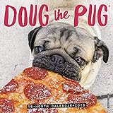 Doug the Pug 2019 Calendar livre