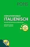 PONS Kompaktwörterbuch Italienisch: Italienisch - Deutsch / Deutsch - Italienisch. Mit 135.000 Stic livre