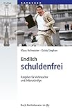 Endlich schuldenfrei: Ratgeber für Verbraucher und Selbstständige (dtv Beck Rechtsberater) livre