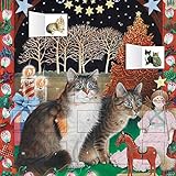 Ivory Cats - an American Christmas 2018 Calendar: With Stickers livre