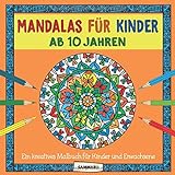 Mandalas für Kinder ab 10 Jahren: Ein kreatives Malbuch für Kinder und Erwachsene livre