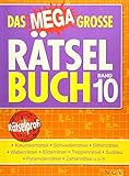 Das megagroße Rätselbuch Band 10 livre