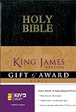 Holy Bible, King James Version: Gift & Award Black Leather Look livre