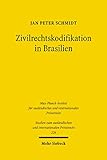 Zivilrechtskodifikation in Brasilien: Strukturfragen und Regelungsprobleme in historisch-vergleichen livre