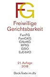 Freiwillige Gerichtsbarkeit (dtv Beck Texte) livre