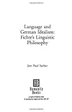 Language and German Idealism livre