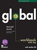 Global Intermediate Workbook & CD with key livre