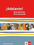 ¡Adelante! Nivel elemental + avanzado: Grammatisches Beiheft 1. und 2. Lernjahr (¡Adelante! Spanis livre