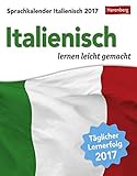 Sprachkalender Italienisch - Kalender 2017: Italienisch lernen leicht gemacht livre