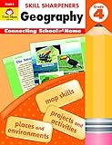 Skill Sharpeners Geography, Grade 4 livre
