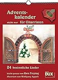 Adventskalender nicht nur für Gitarristen livre