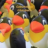 Geburtstags Gästebuch - Pinguine: Damit kein Gast je vergessen wird! (für 70 Gäste) livre