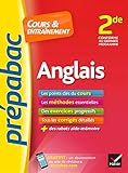 Anglais 2de - Prépabac Cours & entraînement: cours, méthodes et exercices progressifs (seconde) livre