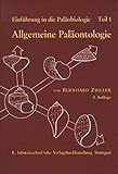 Einführung in die Paläobiologie, Tl.1, Allgemeine Paläontologie livre