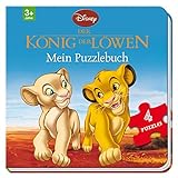 Disney König der Löwen: Mein Puzzlebuch: Mit 4 Puzzles zu je 12 Teilen livre