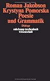 Poesie und Grammatik: Dialoge (suhrkamp taschenbuch wissenschaft) livre