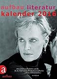 Aufbau Literatur Kalender 2016: 49. Jahrgang livre