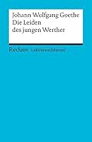 Johann Wolfgang Goethe: Die Leiden des jungen Werther. Lektüreschlüssel livre