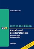 Handels- und Gesellschaftsrecht Lernen mit Fällen livre