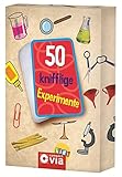 50 knifflige Experimente: Karten zum Experimentieren und Staunen für kleine Forscher (Karten für K livre