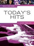 Really Easy Piano Today's Hits Piano Book livre