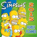 Official the Simpsons Family Planner Wall Calendar 2015 livre