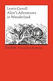 Alice's Adventures in Wonderland: (Fremdsprachentexte) (Reclams Universal-Bibliothek) livre