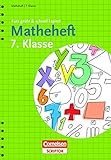 Matheheft 7. Klasse - kurz geübt & schnell kapiert (Cornelsen Scriptor - kurz geübt & schnell kapi livre