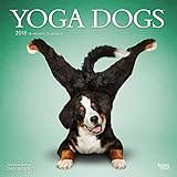 Yoga Dogs - Joga-Hunde 2018 - 18-Monatskalender: Original BrownTrout-Kalender [Mehrsprachig] [Kalend livre