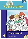 Pusteblume. Das Sachbuch - Ausgabe 2011 für Sachsen-Anhalt: Arbeitsheft 4 mit Lernsoftware + FIT MI livre