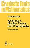 A course in number theory and cryptography livre