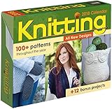 Knitting 2018 Calendar: 100+ Patterns Throughout the Year, Fun New Design, +12 Bonus Projects livre