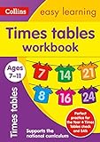 Collins Easy Learning Age 7-11 -- Times Tables Workbook Ages 7-11: New Edition livre