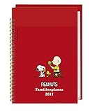 Peanuts Familienplaner Buch A5 - Kalender 2017 livre