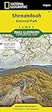 National Geographic Trails Illustrated Topographic Map Shenandoah National Park, Virginia livre