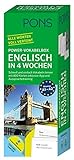 PONS Power-Vokabelbox Englisch in 4 Wochen - Schnell und einfach Vokabeln lernen mit 800 Karten inkl livre