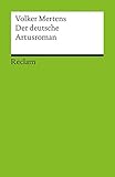 Der deutsche Artusroman (Reclams Universal-Bibliothek) livre