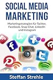 Social Media Marketing: Marketingstrategien für Twitter, Facebook, Snap Chat, LinkedIn und Instagra livre