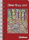 James Rizzi 2017 - teNeues Kunstkalender 2017 , Pop Art Kalender 2017, Buchkalender, Pocket Diary - livre